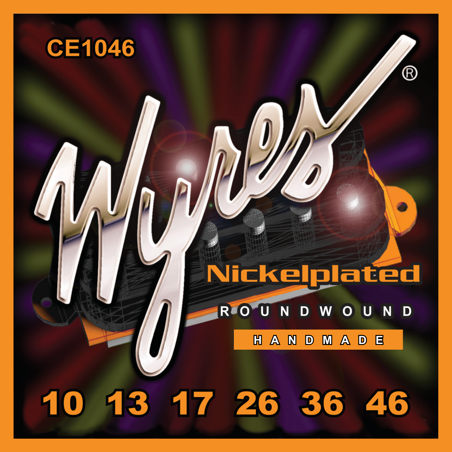 Wyres Handmade - Electric Guitar Strings - Nickelplated - 10-46