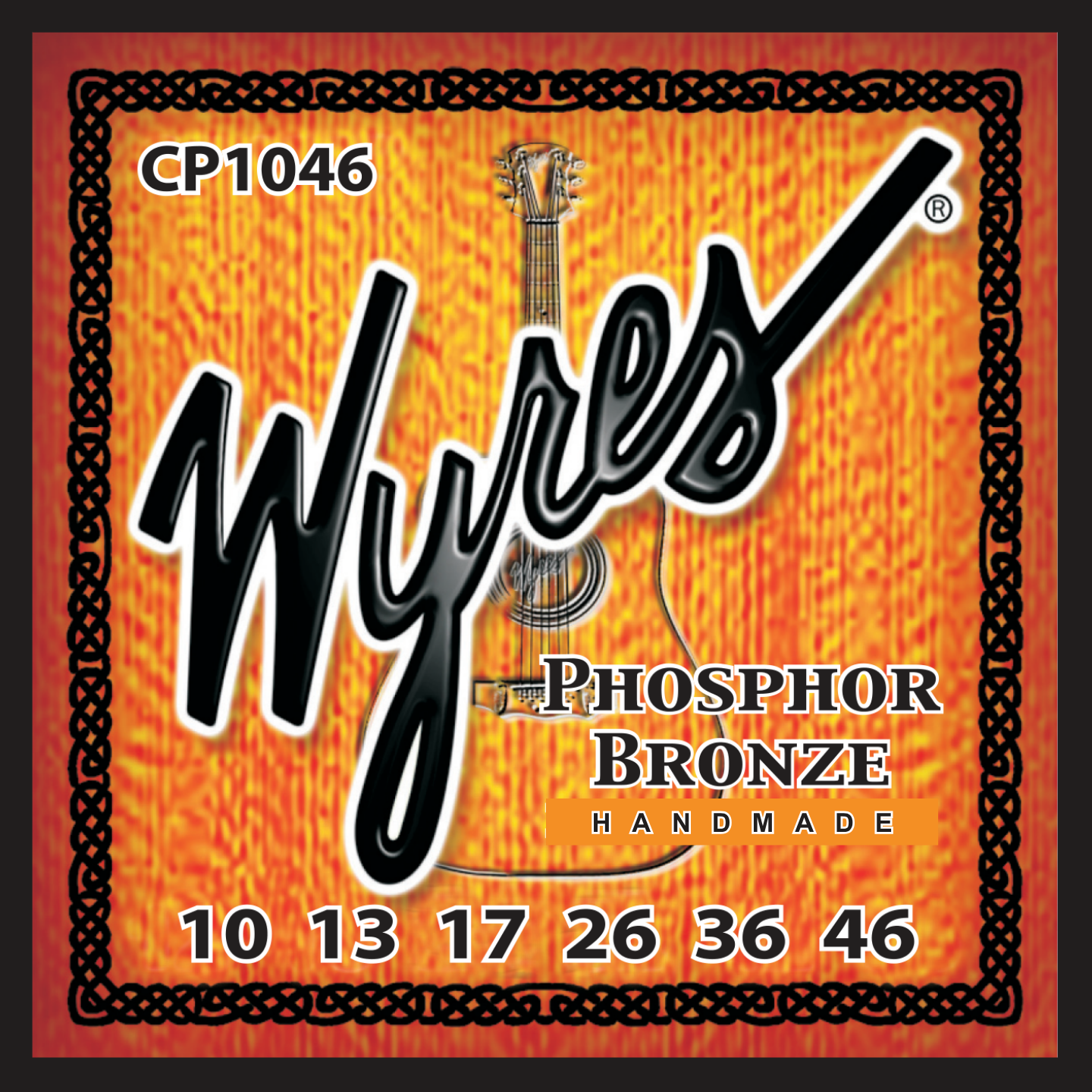 Wyres Handmade - Acoustic Guitar Strings - Phosphor Bronze - 10-46